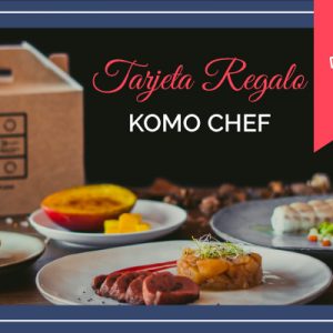 Tarjeta Regalo Komo - Cocina gourmet en tu casa