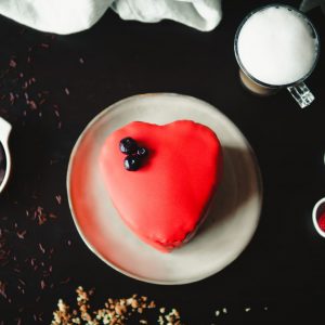 San Valentín - Tarta Komo de Corazón
